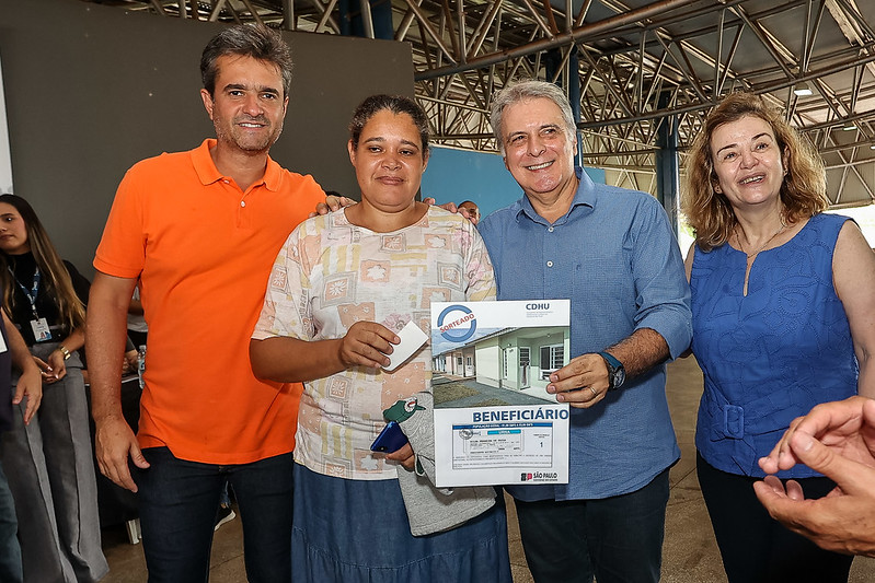 Sonho da casa própria: 75 famílias de Presidente Epitácio são sorteadas com imóveis da CDHU
